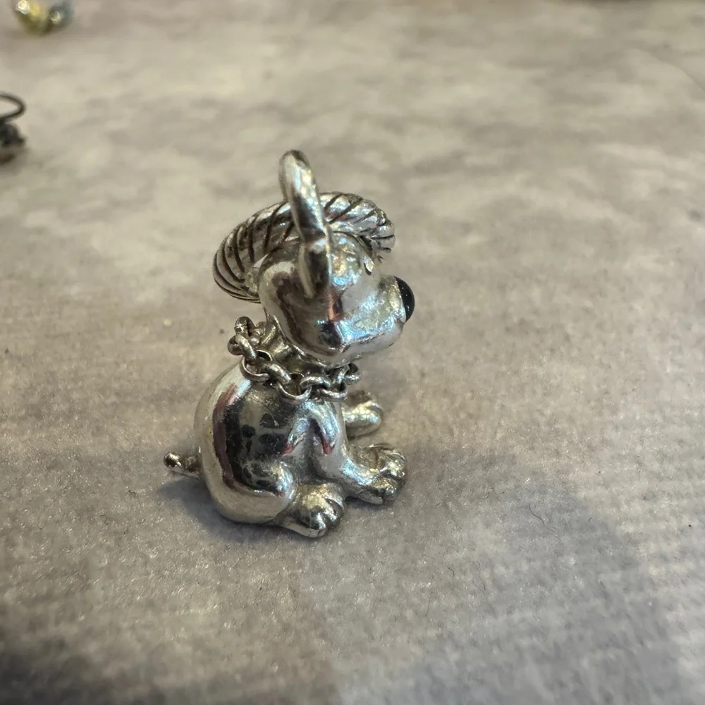Brighton Silver ‎ Tone Dog Figurine charm